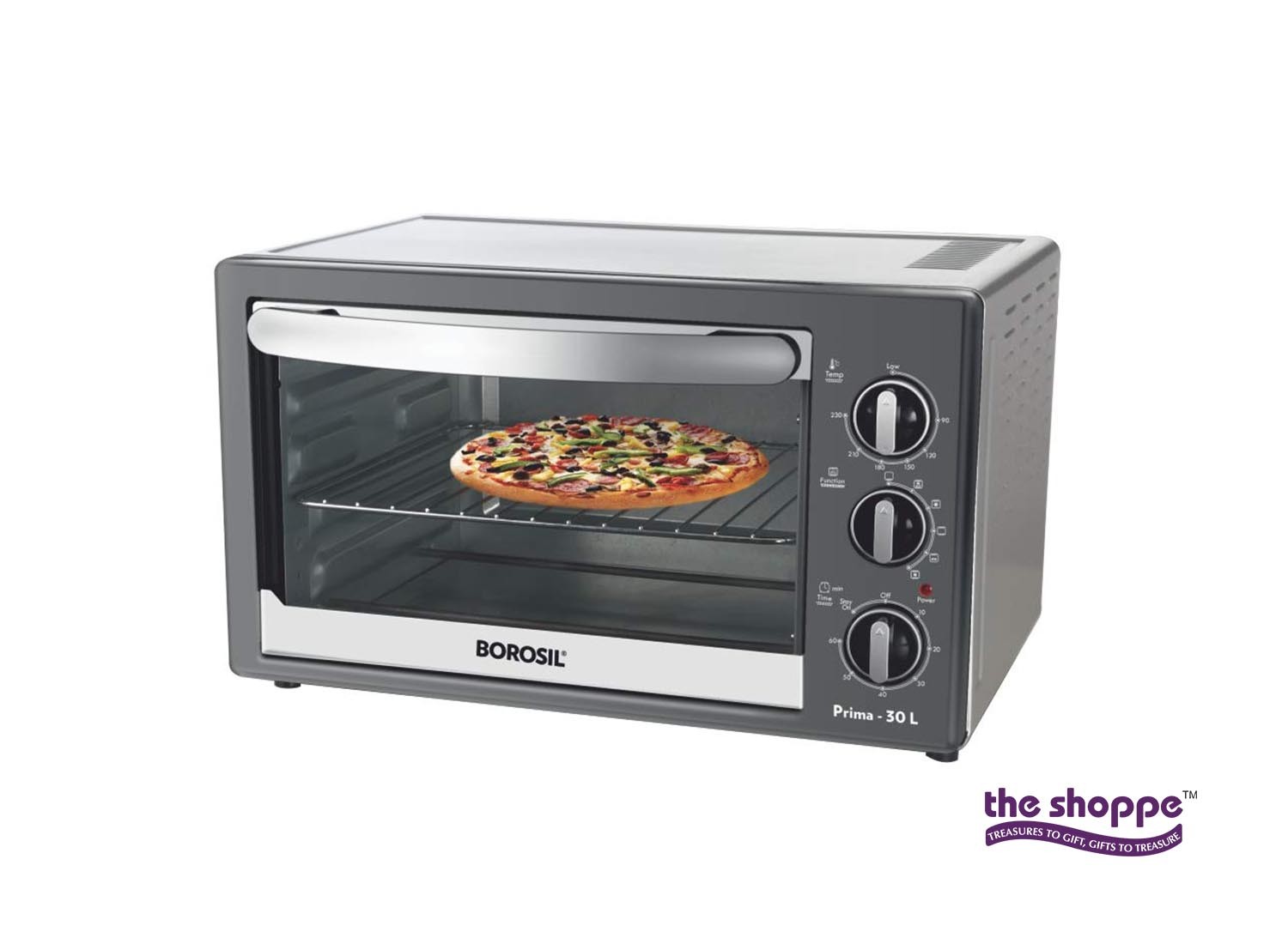 Borosil Prima 30 L OTG With Motorised Rotisserie And Convection