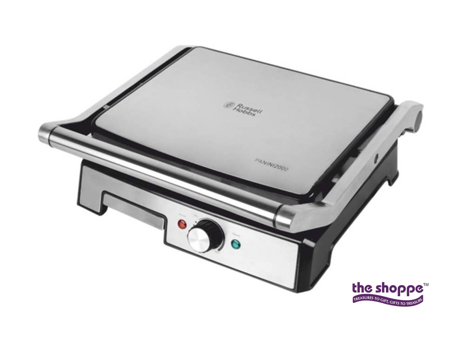 Russell Hobbs Panini Grill Grill (Silver) - Toasters and Sandwhich