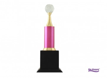Crystal with Pink Stand Tall PGA 353