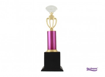 Diamond with Purple Stand Large PGA 362 