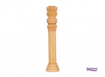 Wooden Ashoka Pillar