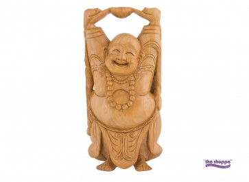 Laughing Buddha - Wooden