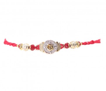OM Designer Rakhi with American Diamond (69669/2)