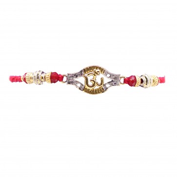 OM Designer Rakhi with American Diamond (69669/20)