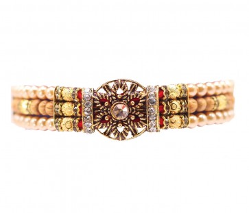 Wooden and Pearl beads TRIO (206322/5)