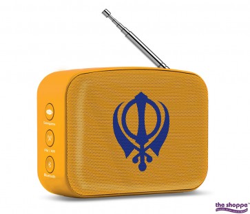 Saregama Carvaan Mini 2.0 Gurbani- Music Player with Bluetooth/FM/AM/AUX (Saffron Orange) 
