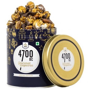 4700BC Mocha Walnut Chocolate Popcorn, Tin, 125g 