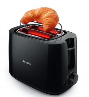 Philips Daily Collection HD2583/90 600-Watt 2 in 1 Toaster and Grill 