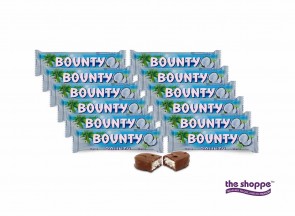 Bounty Coconut Filled Chocolate, 57g (Pack of 12) 