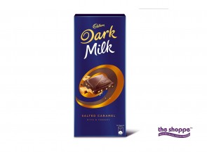 Dark Milk Salted Caramel Chocolate Bar, 156 g 