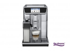 De'Longhi ECAM 650.85.MS Primadonna Elite 1450-Watt Fully Automatic Coffee Machine with TFT Display (Metallic/Black)