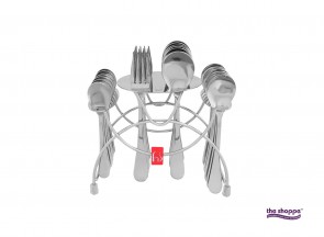 FnS Victoria Hanging Cutlery Set with Baby Spoon - 24 Pcs