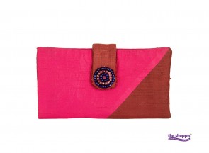 Clutch with Embroidery Work