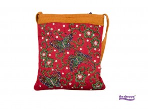 Passport Bag with Bead Work