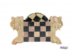 Stone Chess Coaster