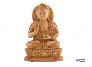 Gautama Buddha - Wooden