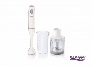 Philips Daily Collection HR1602/00 550-Watt Hand Blender with Chopper 