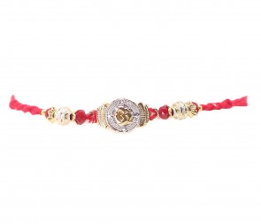 OM Designer Rakhi with American Diamond (69669/2)
