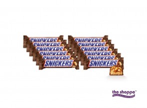 Snickers Peanut Filled Chocolate, 50g (Pack of 12) 