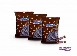 Snickers Chocolate Miniatures Gift Pack, 150g (Pack of 3)