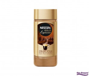 Nescafe Espresso-100% Pure Arabica Coffee Rich with Velvety Crema - 100 Grams