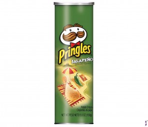 Pringles Jalapeno Crisps, 158g 