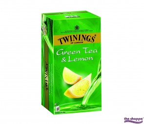 Twinings Green Tea and Lemon, 100 Tea Bags 