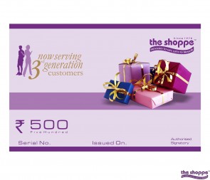 ₹ 500 Gift voucher