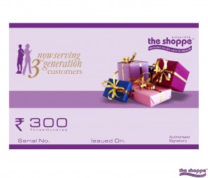 ₹ 300 Gift voucher
